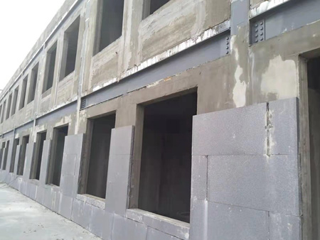 济南市中区内隔墙施工案例